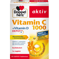 Viên uống Bổ sung Vitamin C 1000 Doppel Herz