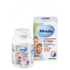 Vitamin Tổng Hợp Mivolis A Z Depot Cho Người Dưới 50 Tuổi, 100 Viên